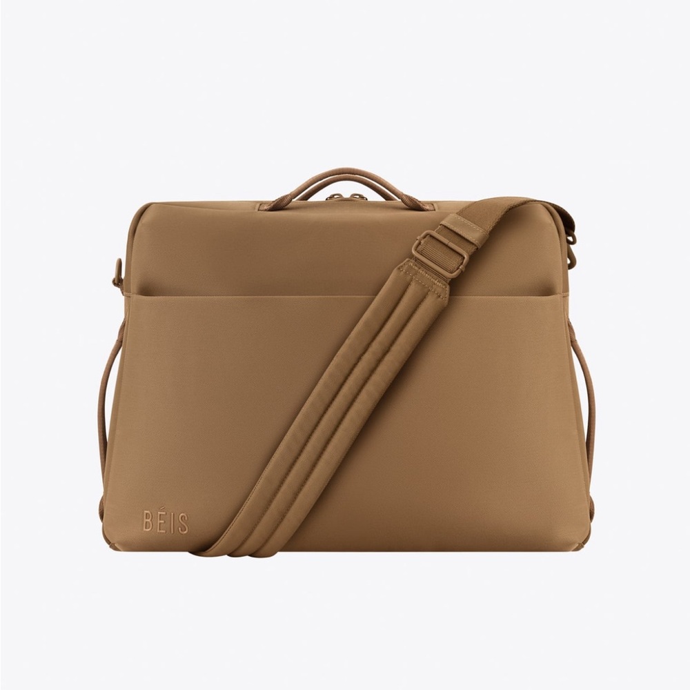 BEIS The Ultimate Travel Duffle in Camel